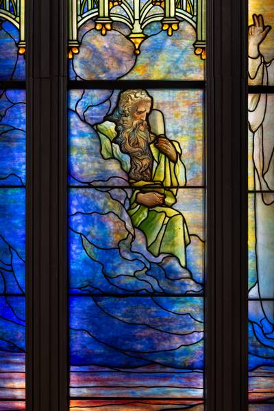 Tiffany Window Detail.